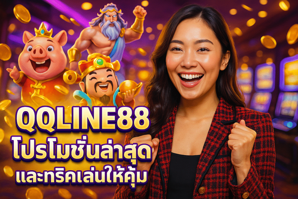 QQLINE88 โปรโมชั่นล่าสุด และทริคเล่นให้คุ้ม