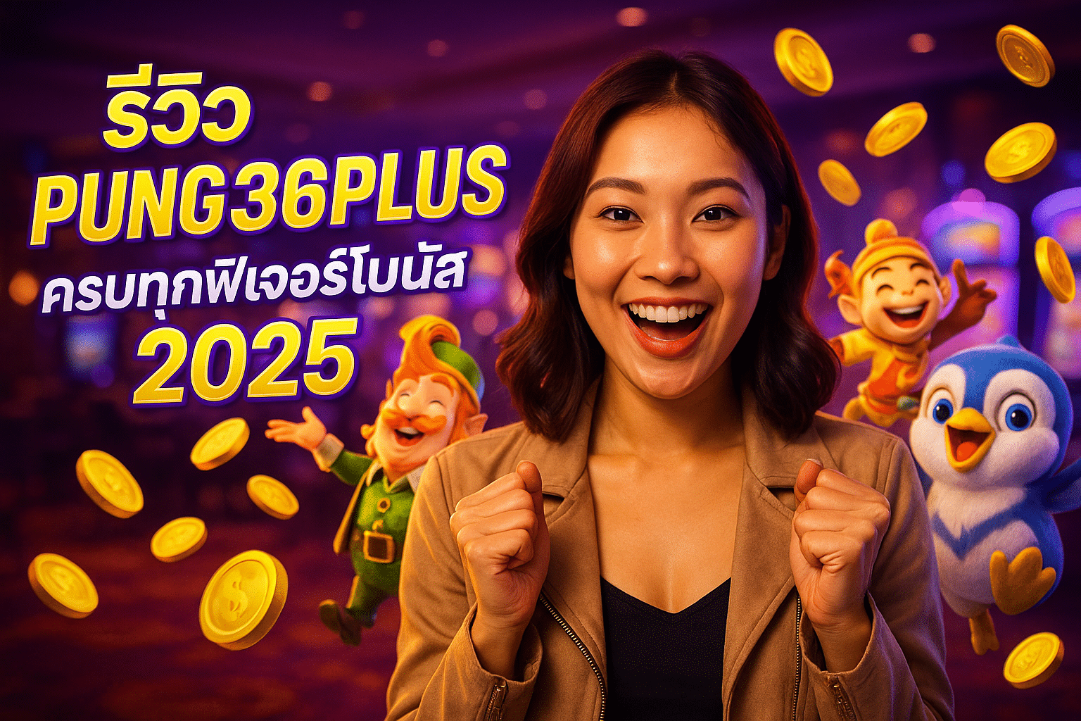 รีวิว PUNG369PLUS ครบทุกฟีเจอร์โบนัส 2025